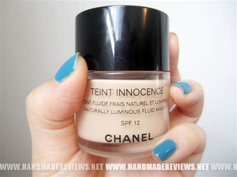 chanel innocence foundation|chanel foundation canvas.